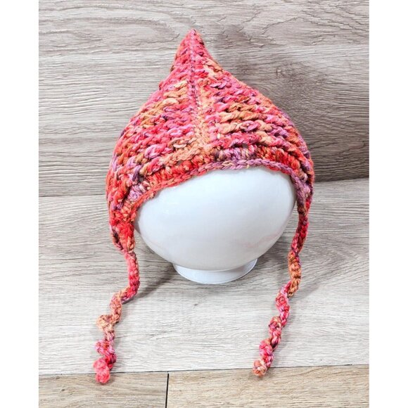 Baby Toddler Hat Knitted Winter Wool Cap Handmade Young Child Crochet Bonnet